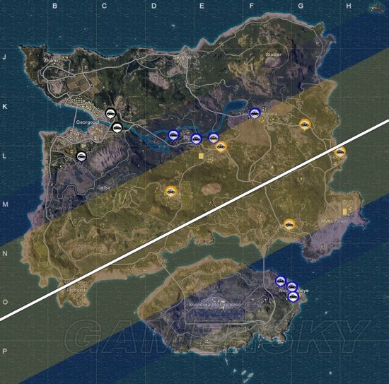 《绝地求生》降落点选择、决赛圈战术高手进阶技巧解析(图1)