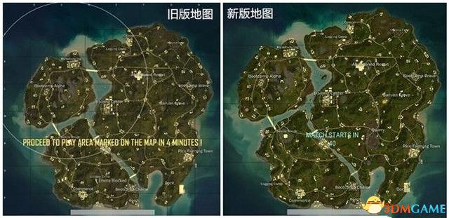 绝地求生新地图大量优化及变动详细介绍