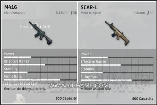 绝地求生SCAR与M416区别解析 SCAR和M416哪个好用(图1)