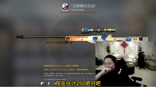CSGO饰品天花板有哪些？顶级神豪玉麒麟库存，PDD都大开眼界(图1)