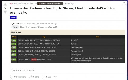 下一个登陆Steam的暴雪游戏可能是《炉石传说卡盟》(图5)