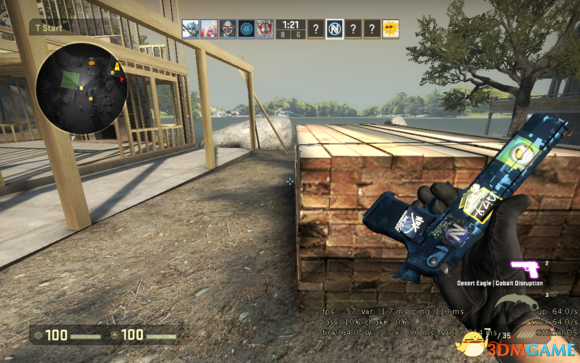 CSGO卡盟辅助沙鹰弹道是怎样的 CSGO沙漠之鹰弹道图文详解(图1)