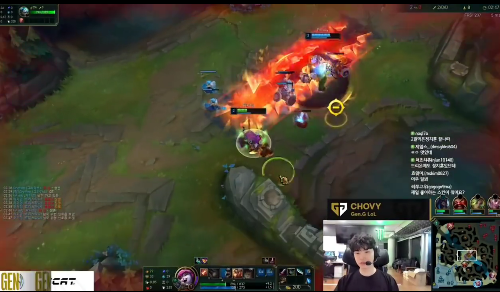 英雄联盟卡盟一波兵线引发LOL韩服大战 主播贴脸输出Chovy：我分比你高(图3)