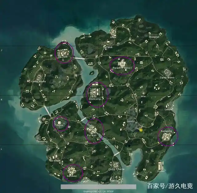 绝地求生沙漠地图